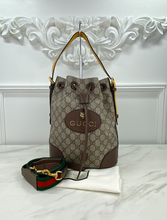GUCCI NEO VINTAGE BUCKET BACKPACK (MEDIUM SIZE)