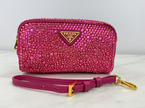 PRADA CRYSTAL WRISTLET (PINK)