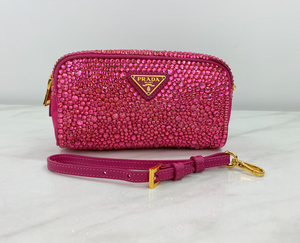 PRADA CRYSTAL WRISTLET (PINK)
