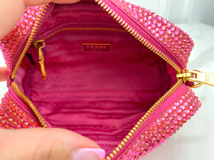 PRADA CRYSTAL WRISTLET (PINK)