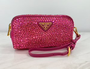 PRADA CRYSTAL WRISTLET (PINK)