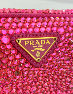 PRADA CRYSTAL WRISTLET (PINK)