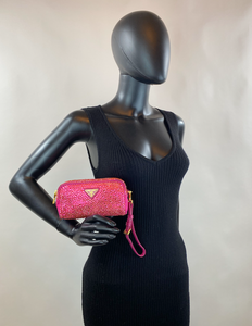 PRADA CRYSTAL WRISTLET (PINK)