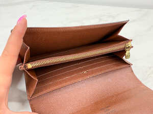 LOUIS VUITTON WALLET SARAH / WOC CA4180