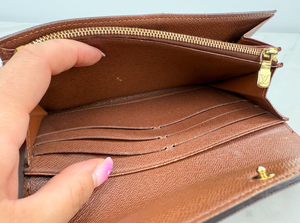LOUIS VUITTON WALLET SARAH / WOC CA4180