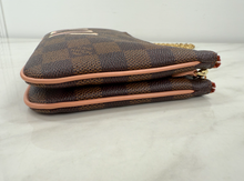 LOUIS VUITTON DOUBLE ZIP POCHETTE DE