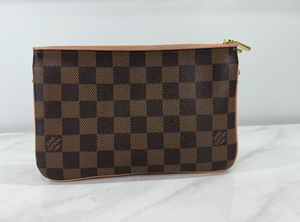 LOUIS VUITTON DOUBLE ZIP POCHETTE DE