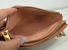 LOUIS VUITTON DOUBLE ZIP POCHETTE DE