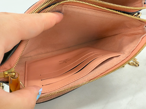 LOUIS VUITTON DOUBLE ZIP POCHETTE DE