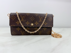 LOUIS VUITTON WALLET SARAH / WOC CA4180