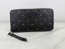 LOUIS VUITTON WALLET  ZIPPY STUDDED (BLACK - LIMITED EDITION)