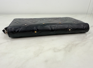 LOUIS VUITTON WALLET  ZIPPY STUDDED (BLACK - LIMITED EDITION)