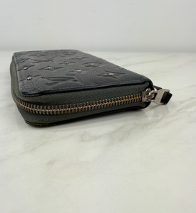 LOUIS VUITTON WALLET  ZIPPY STUDDED (BLACK - LIMITED EDITION)