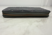 LOUIS VUITTON WALLET  ZIPPY STUDDED (BLACK - LIMITED EDITION)