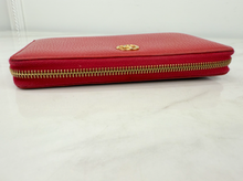 GUCCI GG MARMONT CONTINENTAL ZIP WALLET (RED)