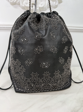 YSL TEDDY STUDDED BANDANA BUCKET BAG LIMITED EDITION