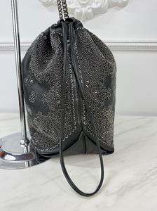 YSL TEDDY STUDDED BANDANA BUCKET BAG LIMITED EDITION