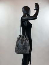 YSL TEDDY STUDDED BANDANA BUCKET BAG LIMITED EDITION