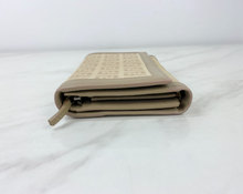 FENDI FF ZUCCA CANVAS COMPACT WALLET