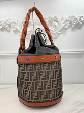 FENDI ZUCCA PALAZZO LARGE BUCKET BAG