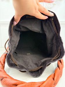 FENDI ZUCCA PALAZZO LARGE BUCKET BAG