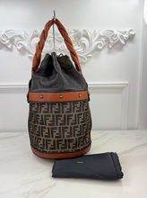 FENDI ZUCCA PALAZZO LARGE BUCKET BAG