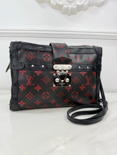 *DELA OF THE DAY* LOUIS VUITTON PETITE MALLE SOFT GM INFRAROUGE