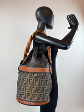 FENDI ZUCCA PALAZZO LARGE BUCKET BAG