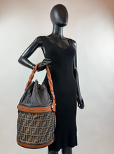 FENDI ZUCCA PALAZZO LARGE BUCKET BAG