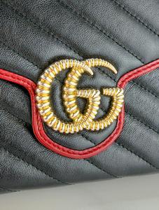 GUCCI MARMONT GG VINTAGE EFFECT  WOC