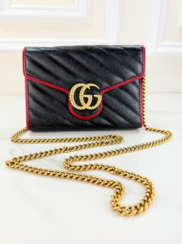 GUCCI MARMONT GG VINTAGE EFFECT  WOC