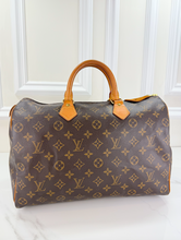 *COMBO DEAL* LOUIS VUITTON SPEEDY 35 MONO WITH LOCK + KEY & COMPACT WALLET