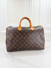 *COMBO DEAL* LOUIS VUITTON SPEEDY 35 MONO WITH LOCK + KEY & COMPACT WALLET