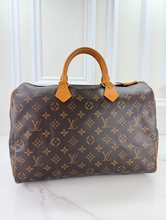 *COMBO DEAL* LOUIS VUITTON SPEEDY 35 MONO WITH LOCK + KEY & COMPACT WALLET