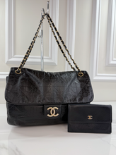 *COMBO DEAL* CHANEL "ROCK IN MOSCOW" JUMBO FLAP + WALLET  (BLACK - CALFSKIN)