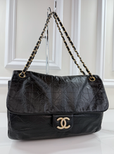 *COMBO DEAL* CHANEL "ROCK IN MOSCOW" JUMBO FLAP + WALLET  (BLACK - CALFSKIN)