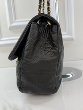 *COMBO DEAL* CHANEL "ROCK IN MOSCOW" JUMBO FLAP + WALLET  (BLACK - CALFSKIN)