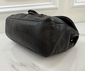 *COMBO DEAL* CHANEL "ROCK IN MOSCOW" JUMBO FLAP + WALLET  (BLACK - CALFSKIN)