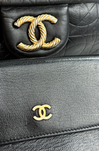 *COMBO DEAL* CHANEL "ROCK IN MOSCOW" JUMBO FLAP + WALLET  (BLACK - CALFSKIN)