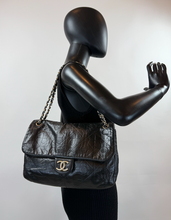 *COMBO DEAL* CHANEL "ROCK IN MOSCOW" JUMBO FLAP + WALLET  (BLACK - CALFSKIN)