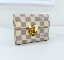 LOUIS VUITTON WALLET KOALA COMPACT TRIFOLD AZUR