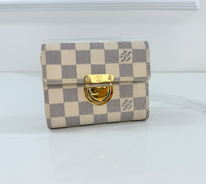 LOUIS VUITTON WALLET KOALA COMPACT TRIFOLD AZUR