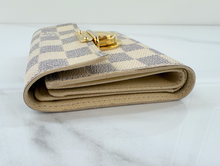 LOUIS VUITTON WALLET KOALA COMPACT TRIFOLD AZUR