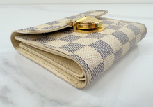 LOUIS VUITTON WALLET KOALA COMPACT TRIFOLD AZUR