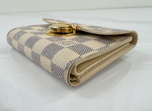 LOUIS VUITTON WALLET KOALA COMPACT TRIFOLD AZUR