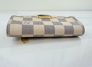LOUIS VUITTON WALLET KOALA COMPACT TRIFOLD AZUR