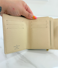 LOUIS VUITTON WALLET KOALA COMPACT TRIFOLD AZUR
