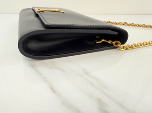 LOUIS VUITTON CALFSKIN CHAIN LOUISE GM NM