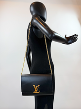 LOUIS VUITTON CALFSKIN CHAIN LOUISE GM NM