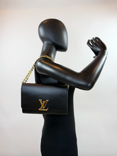LOUIS VUITTON CALFSKIN CHAIN LOUISE GM NM